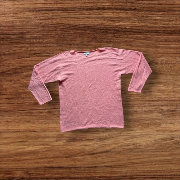 Bianco & Blu Italy Merino Wool Cashmere Blend, nylon viscose laine silk knit L - Picture 2 of 15